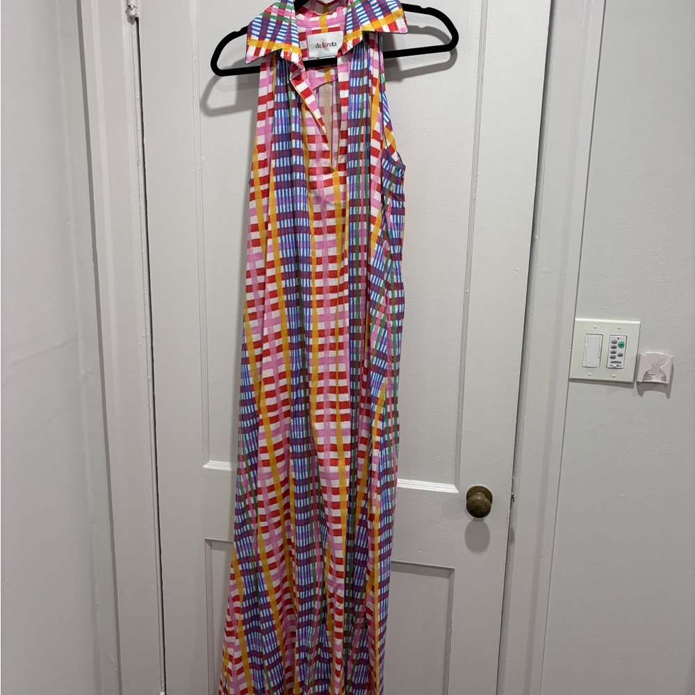 De Loreta Colorful Maxi Dress size s